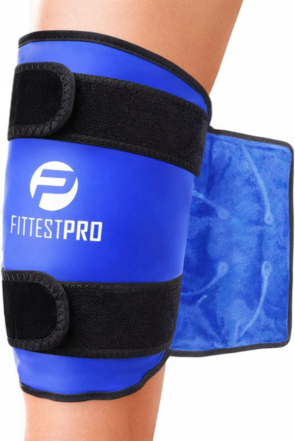Knee Ice Pack Wrap for Pain Relief, Reusable Hot and Cold Therapy Wrap for Swelling, Recovery, and Therapy for Arthritis, Meniscus Tear and ACL